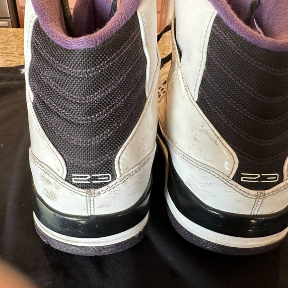 NIKE AIR JORDAN SC-1 538698 Size 13 White, Black, Purple Accent main image 6